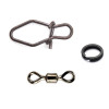 Snaps, swivels, rings