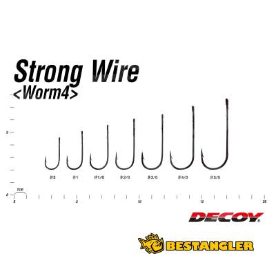 DECOY Worm 4 Strong Wire #4/0 - 800362