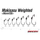 DECOY Worm 130 Makisasu Weighted #5/0 - 829134