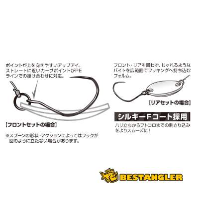 DECOY Area Hook Type IX Floria #14 - 823118