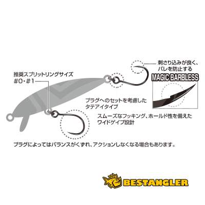 DECOY Area Hook Type III #8 - 811436