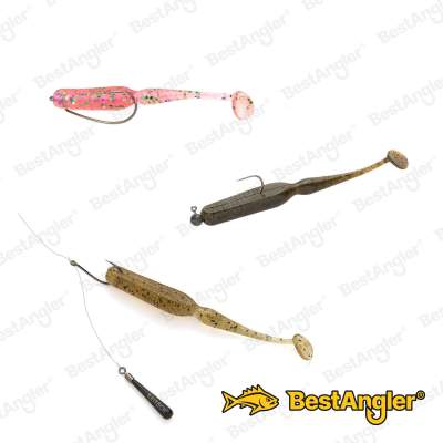 Keitech Swing Bait 2.8" Negro - #001