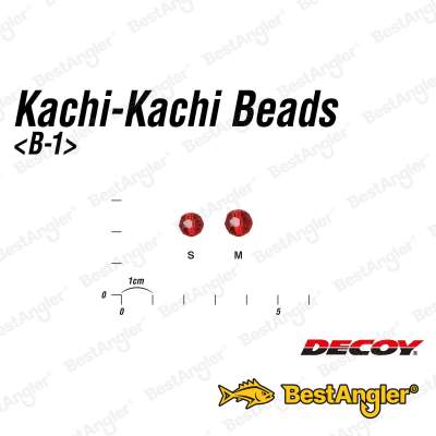 DECOY B-1 Kachi Kachi Beads #02 Rouge