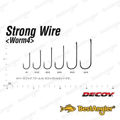 DECOY Worm 144 Flippin' Straight #1/0 - 817216