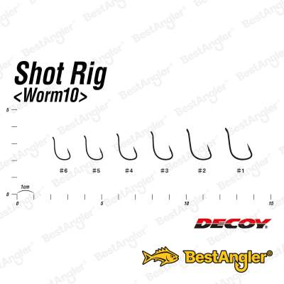 DECOY Worm 10 Shot Rig #1 - 805831