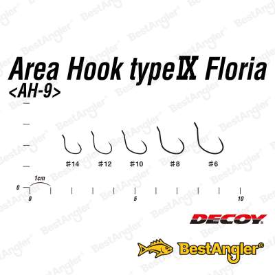 DECOY Area Hook Type IX Floria #8 - 823088