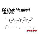 DECOY Worm 123 DS Hook Masubari #4 - 819913