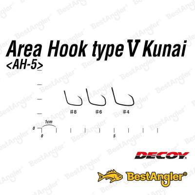 DECOY Area Hook Type V Kunai #4 - 812808