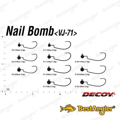 DECOY VJ-71 Nail Bomb #1/0