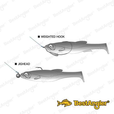 Megabass Magdraft Freestyle 5" Pink Back Shad - 10