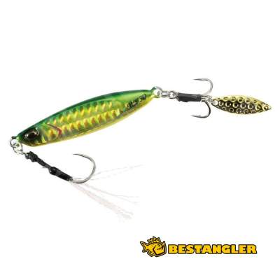 DUO Drag Metal Cast Shot 40g Blue Pink Sardine PHA0187 - DUO Drag Metal Cast Shot with hooks