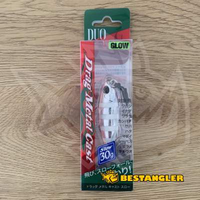 DUO Drag Metal Cast SLOW 30g Zebra Glow PDA0101