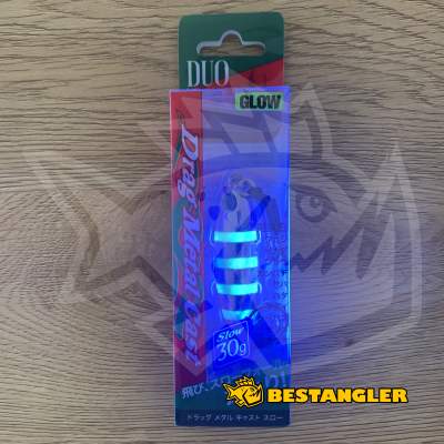 DUO Drag Metal Cast SLOW 30g Zebra Glow - PDA0101 - UV