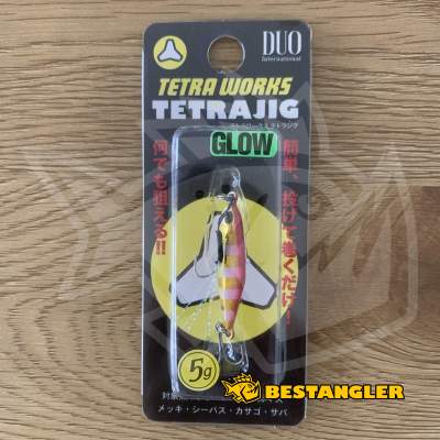 DUO Tetra Works Tetra Jig 5g Pink Gold Zebra Glow PJA0045