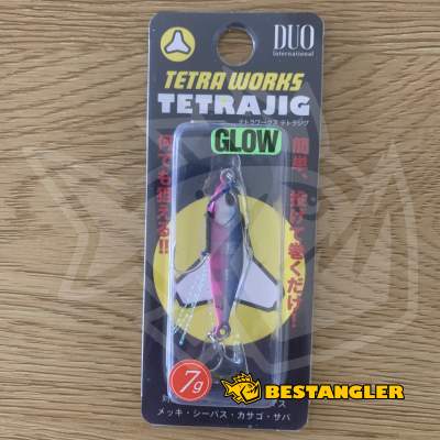 DUO Tetra Works Tetra Jig 7g Blue Pink Zebra Glow PHA0040