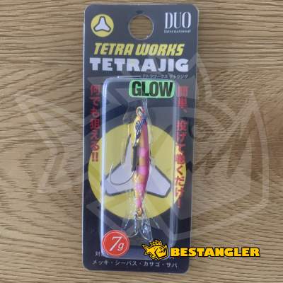 DUO Tetra Works Tetra Jig 7g Pink Gold Zebra Glow PJA0045