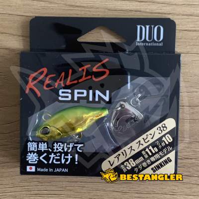 DUO Realis Spin 38 mm 11g Itako Green Gold GDA3185