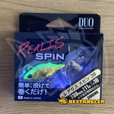 DUO Realis Spin 38 mm 11g Itako Green Gold GDA3185 - UV