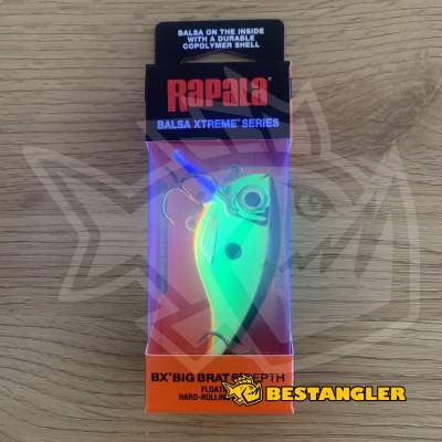 Rapala BX Big Brat 06 Chartreuse Shad - BXBB06 CSD - UV