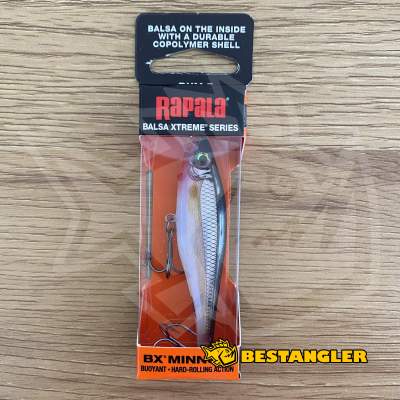 Rapala BX Minnow 07 Silver - BXM07 S