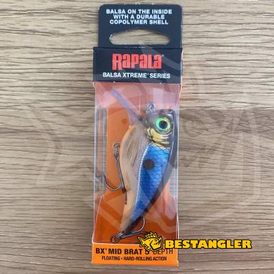 Rapala BX Mid Brat 05 Blue Ghost - BXMB05 BGH