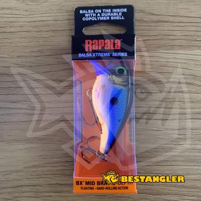 Rapala BX Mid Brat 05 Blue Ghost - BXMB05 BGH - UV