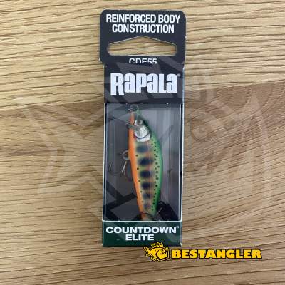 Rapala Countdown Elite 55 Gilded Chartreuse Yamame - CDE55 GDCY