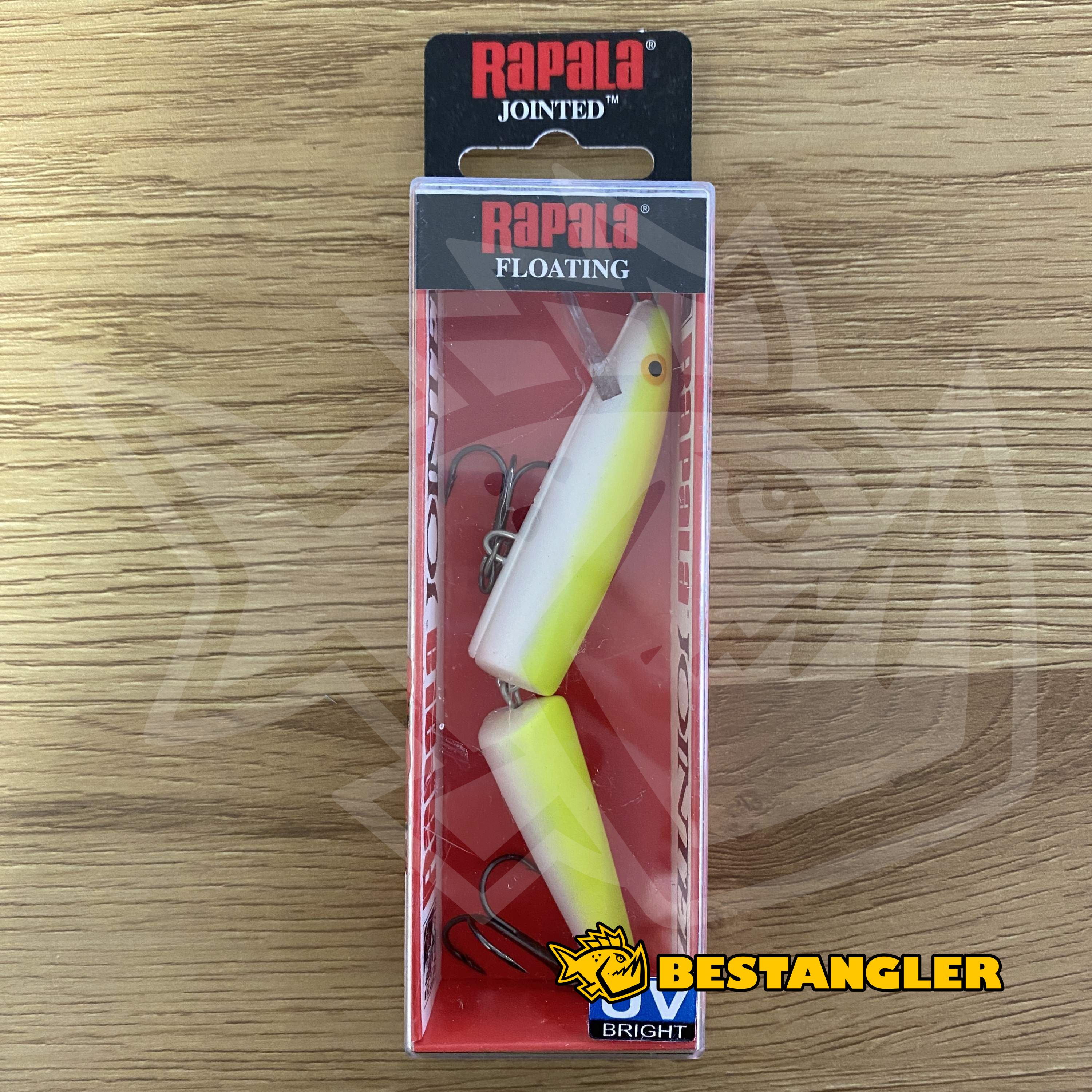 Rapala Jointed 11 Silver Fluorescent Chartreuse UV