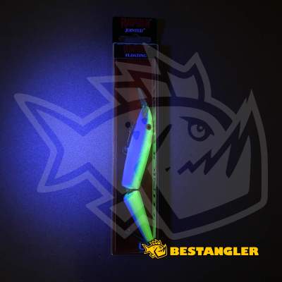 Rapala Jointed 13 Silver Fluorescent Chartreuse UV - J13 SFCU - UV
