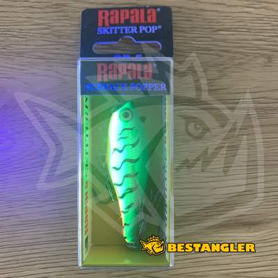 Rapala Skitter Pop 05 Firetiger - SP05 FT - UV