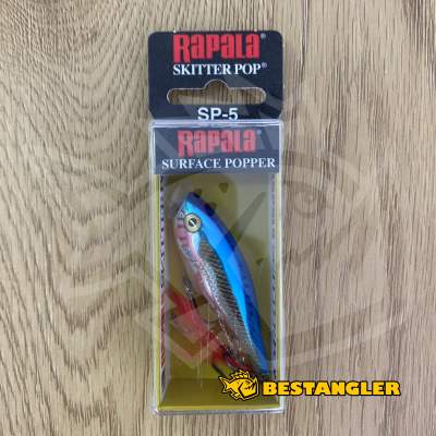 Rapala Skitter Pop 05 Silver Blue - SP05 SB
