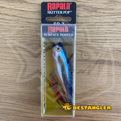 Rapala Skitter Pop 07 Silver Blue - SP07 SB