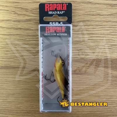 Rapala Shallow Shad Rap 05 Gold - SSR05 G