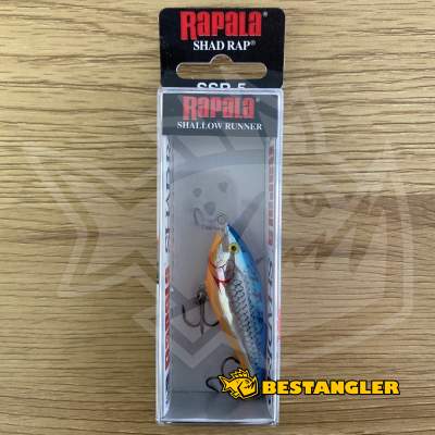 Rapala Shallow Shad Rap 05 Silver Blue - SSR05 SB