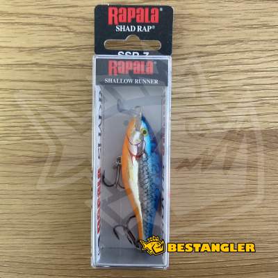 Rapala Shallow Shad Rap 07 Silver Blue - SSR07 SB