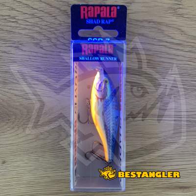 Rapala Shallow Shad Rap 07 Silver Blue - SSR07 SB - UV