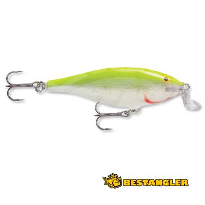 Rapala Shallow Shad Rap 07 Silver Fluorescent Chartreuse