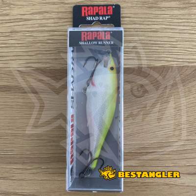 Rapala Shallow Shad Rap 09 Silver Fluorescent Chartreuse - SSR09 SFC