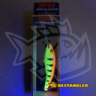 Rapala Deep Tail Dancer 07 Hot Tiger - TDD07 HT - UV