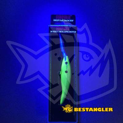 Rapala Deep Tail Dancer 09 Glow Grey Shiner - TDD09 GGS - UV