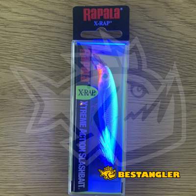 Rapala X-Rap 08 Glow Ghost - XR08 GLGH - UV