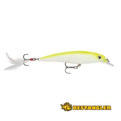 Rapala X-Rap 08 Silver Fluorescent Chartreuse UV - XR08 SFCU