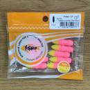 FishUp Pupa 1.2" #133 Bubble Gum / Hot Chartreuse