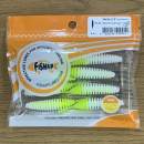 FishUp Tanta 2.5" #131 White / Hot Chartreuse