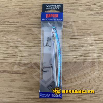 Rapala MaxRap Long Range Minnow 12 Live Blue Mackerel - MXLM12 SBML