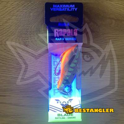 Rapala RAP-V Blade 05 Fire Tiger - RVB05 FT - UV