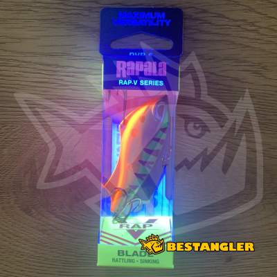 Rapala RAP-V Blade 06 Fire Tiger - RVB06 FT - UV