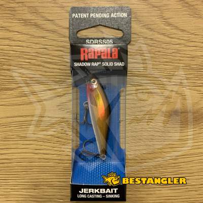 Rapala Shadow Rap Solid Shad 05 Gold Shad - SDRSS05 GS