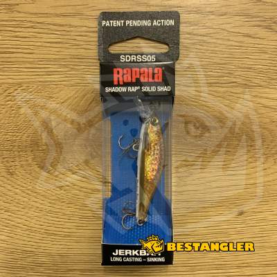 Rapala Shadow Rap Solid Shad 05 Live Brown Trout - SDRSS05 TRL