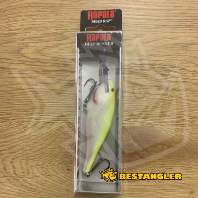 Rapala Shad Rap 09 Silver Fluorescent Chartreuse - SR09 SFC